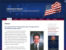 Tablet Screenshot of lamontcolucci.org